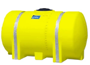 LEG TANK; 325 GAL, 38" X 72", YELLOW
